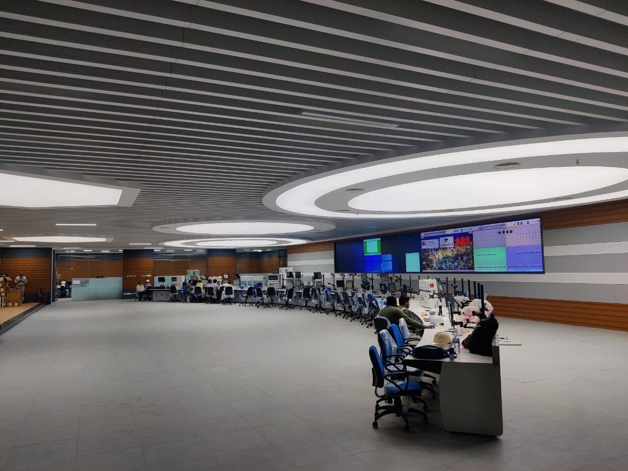 Control Room Stretch Ceiling Design in India