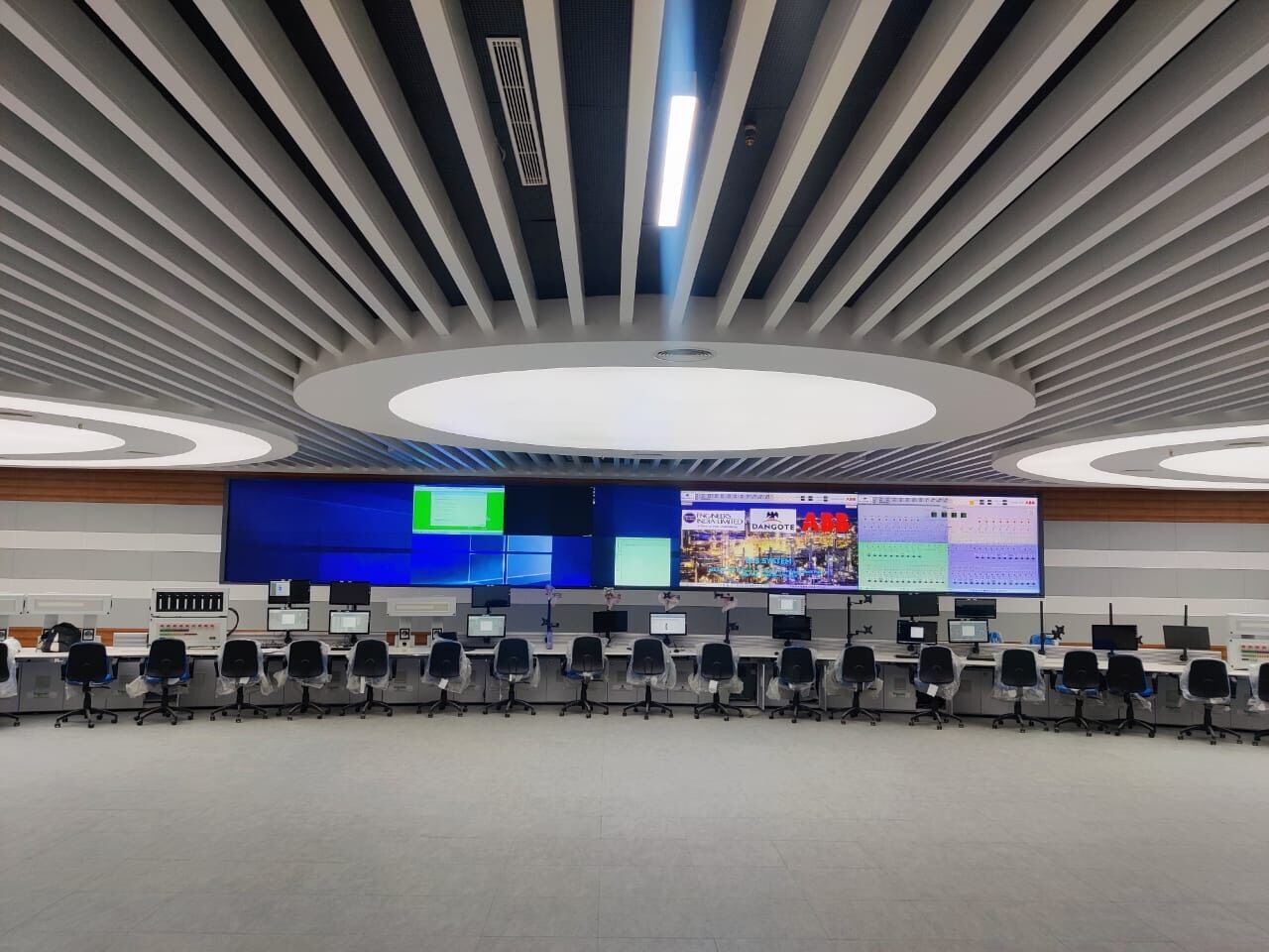 Control Room Stretch Ceiling Design in India