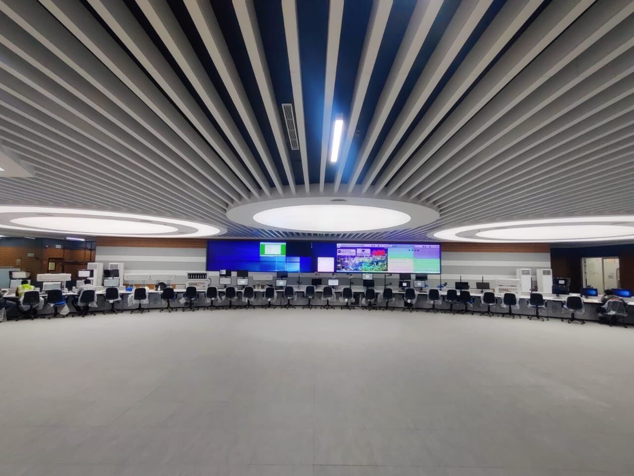 Control Room Stretch Ceiling Design in India