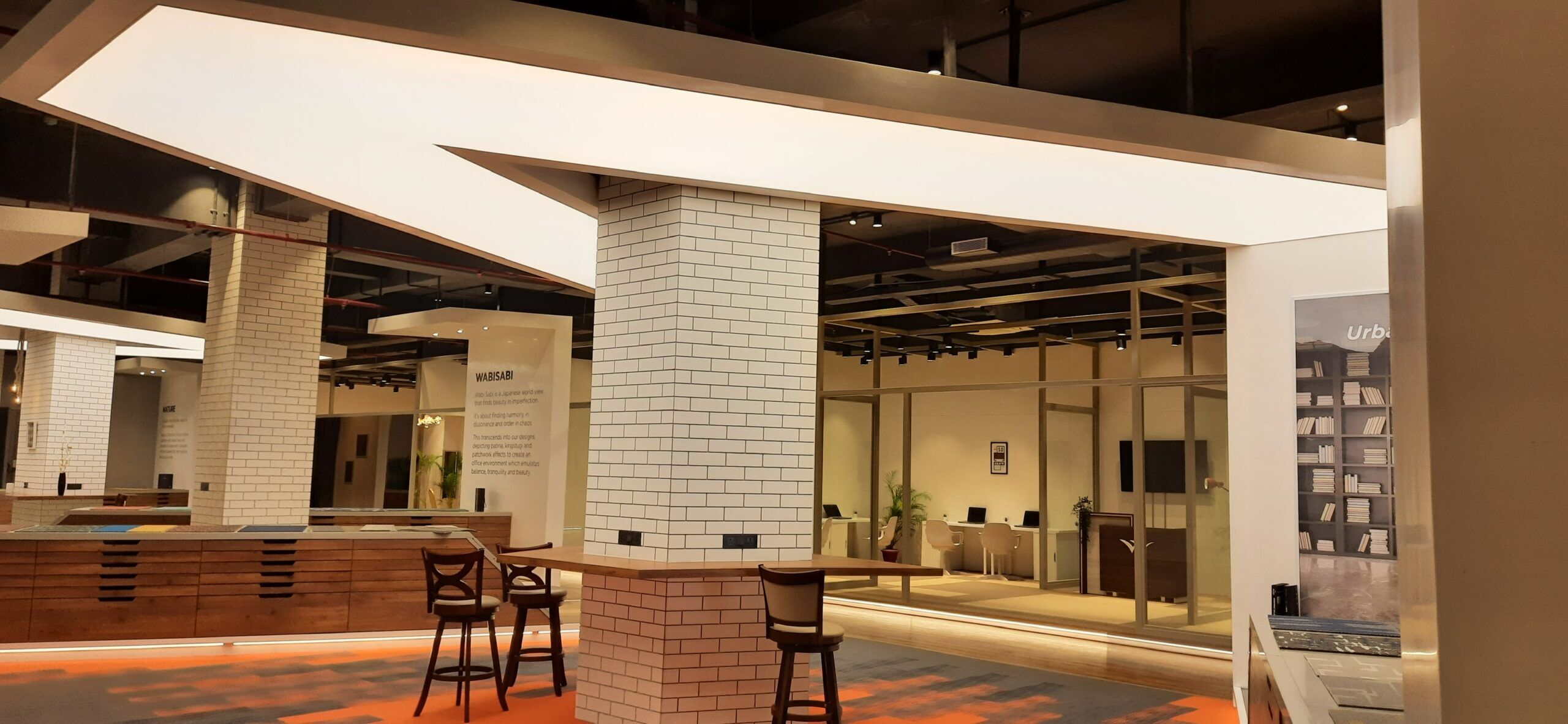 translucent backlit stretch ceilings