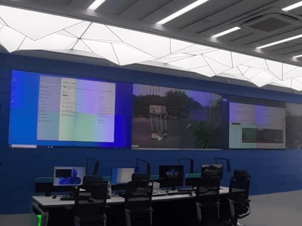 modern workspaces using 3D Stretch Ceilings