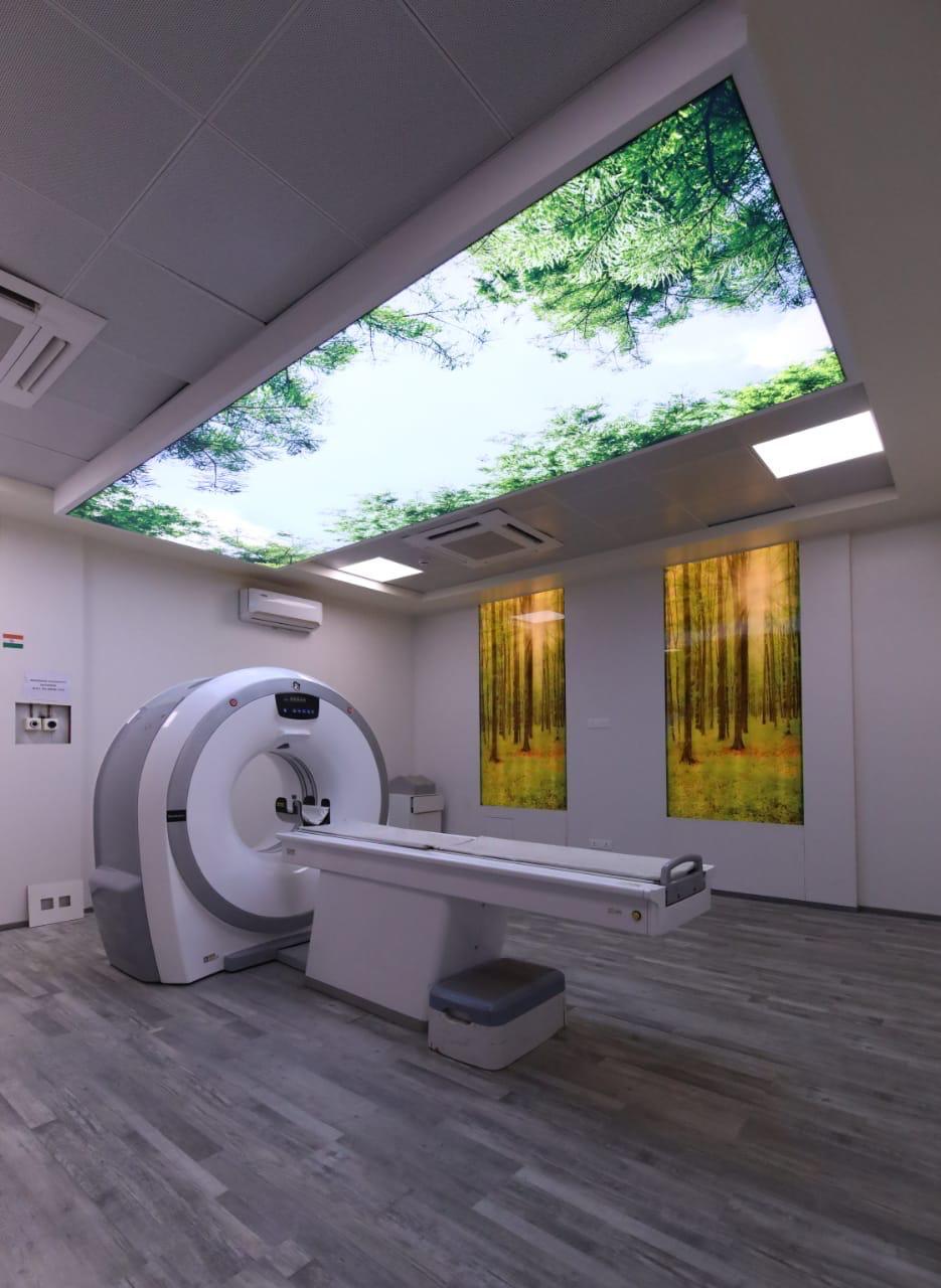 Healthcare Spaces with Printed Ceilings